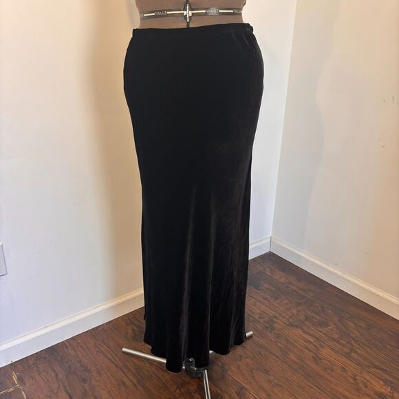 Isabella Bird Dresses & Skirts - Isabella Bird size Small Silk Blend Velvet Whimsygoth Witchy Maxi Skirt